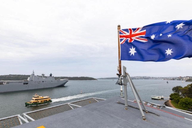 Australia to Double Its Naval Fleet in Buildup Aimed at China